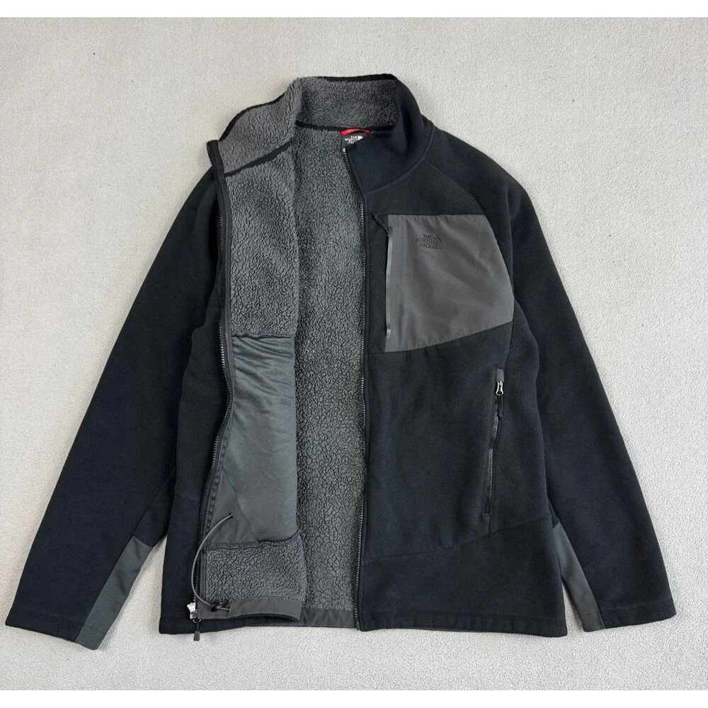 The North Face Sherpa Lined Fleece Jacket Mens XL Chimborazo Full Zip Outdoor